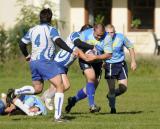 2 Październik 2010; MKS Ogniwo Sopot v RzKS Juvenia Kraków - Ekstraliga rugby 2010/2011 - runda V. Stadion MKS Ogniwo, Sopot. Fot. Tomasz Żuber / GrFoto.org