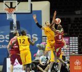 24 Październik 2010; Trefl Sopot v Polpharma Starogard Gdański - Tauron Basket Liga. Ergo Arena, Gdańsk - Sopot. Fot.Tomasz Żuber / GrFoto.org 
 