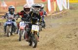 18 Wrzesień 2011; Pokazowe wyścigi motocross dzieci. IV Runda Mistrzostw Polski i Pucharu Polski w Motocrossie Quadów i Mistrzostw Okręgu. Tor Motocrossowy, Borkowo. Fot. Tomasz Zuber / GrFoto.org 