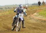 18 Wrzesień 2011; I wyścig Licencja C motocykle. IV Runda Mistrzostw Polski i Pucharu Polski w Motocrossie Quadów i Mistrzostw Okręgu. Tor Motocrossowy, Borkowo. Fot. Tomasz Zuber / GrFoto.org 