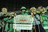 30 Wrzesień 2012; Kibice podczas spotkania. Szósta kolejka T-Mobile Ekstraklasa 2012/2013 - Lechia Gdańsk v Lech Poznań. PGE Arena Gdańsk. Fot. Tomasz Żuber / GrFoto.org  *** Local Caption *** 30 September 2012; Supporters during the game. T-Mobile Ekstraklasa 2012/2013, Round 6 - Lechia Gdansk v Lech Poznan. PGE Arena Gdańsk. Picture credit: Tomasz Żuber / GrFoto.org 