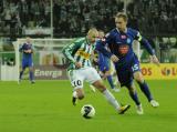 28 Listopad 2011; Tomasz Dawidowski, Lechia Gdańsk i Rafał Grodzicki, Ruch Chorzów. Piętnasta kolejka T-Mobile Ekstraklasa 2011/2012 - Lechia Gdańsk v Ruch Chorzów. PGE Arena Gdańsk. Fot. Tomasz Żuber / GrFoto.org *** Local Caption *** 28 November 2011; Tomasz Dawidowski, Lechia Gdańsk and Rafał Grodzicki, Ruch Chorzów. T-Mobile Ekstraklasa 2011/2012, Round 15 - Lechia Gdańsk v Ruch Chorzów. PGE Arena Gdańsk. Picture credit: Tomasz Żuber / GrFoto.org