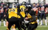 1 Maj 2011; Seahawks Gdynia v Warsaw Eagles - czwarta kolejka spotkań I PLFA. Narodowy Stadion Rugby, Gdynia. Fot. Tomasz Żuber / GrFoto.org