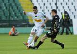 14 Maj 2011; Marko Bajic, Lechia Gdańsk i Łukasz Piątek, Polonia Warszawa. Dwudziesta siódma kolejka Ekstraklasy 2010/2011 - Lechia Gdańsk v Polonia Warszawa. Stadion Miejski, Gdańsk. Fot. Tomasz Żuber / GrFoto.org *** Local Caption *** 14 May 2011; Marko Bajic, Lechia Gdańsk and Łukasz Piątek, Polonia Warszawa. Ekstraklasa 2010/2011, Round 27 - Lechia Gdańsk v Polonia Warszawa. City Stadium of Traugutta, Gdansk. Picture credit: Tomasz Żuber / GrFoto.org