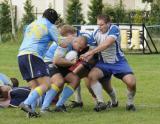 2 Październik 2010; MKS Ogniwo Sopot v RzKS Juvenia Kraków - Ekstraliga rugby 2010/2011 - runda V. Stadion MKS Ogniwo, Sopot. Fot. Tomasz Żuber / GrFoto.org