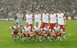 9 Czerwiec 2011; Reprezentacja Polski pozuje do pamiątkowego zdjęcia. Międzynarodowy mecz towarzyski w ramach przygotowań do Euro 2012 - Polska v Francja. Stadion Legii Warszawa. Fot. Tomasz Żuber / GrFoto.org *** Local Caption *** 9 June 2011; Poland team posing for a photo. International friendly match - Poland v France. Stadium Legii Warszawa. Picture credit: Tomasz Żuber / GrFoto.org