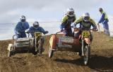 25 Czerwiec 2011; ŽIUKAS Zigmas z DAVIDONIS Jonas, Litwa na AYR KTM podczas wyścigu kwalifikacyjnego do Motocrossowych Mistrzostw Świata Sidecar Motocross 2011. Tor Motocrossowy, Borkowo. Fot. Tomasz Zuber / GrFoto.org 