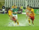 22 Sierpień 2010; Lechia Gdańsk v Jagiellonia Białystok - trzecia kolejka Ekstraklasy. Stadion Miejski, Gdańsk. Fot. Tomasz Żuber / GrFoto.org