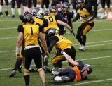 1 Maj 2011; Seahawks Gdynia v Warsaw Eagles - czwarta kolejka spotkań I PLFA. Narodowy Stadion Rugby, Gdynia. Fot. Tomasz Żuber / GrFoto.org