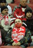 26 Marzec 2013; Kibice podczas spotkania. Mecz eliminacji Mistrzostw Świata 2014 - Polska v San Marino. Stadion Narodowy, Warszawa, Polska. Fot. Tomasz Żuber / GrFoto.org *** Local Caption *** 26 March 2013; Supporters during the match.
2014 FIFA World Cup qualification – UEFA Group H - Poland v San Marino. Warsaw National Stadium, Poland. Picture credit: Tomasz Zuber / GrFoto.org