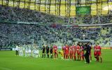 12 Wrzesień 2011; Prezentacja drużyn. Szósta kolejka T-Mobile Ekstraklasa 2011/2012 - Lechia Gdańsk v Górnik Zabrze. PGE Arena Gdańsk. Fot. Tomasz Żuber / GrFoto.org  *** Local Caption *** 12 September 2011; Teams presentation prior of the match. T-Mobile Ekstraklasa 2011/2012, Round 6 - Lechia Gdańsk v Górnik Zabrze. PGE Arena Gdańsk. Picture credit: Tomasz Żuber / GrFoto.org