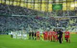 12 Wrzesień 2011; Prezentacja drużyn. Szósta kolejka T-Mobile Ekstraklasa 2011/2012 - Lechia Gdańsk v Górnik Zabrze. PGE Arena Gdańsk. Fot. Tomasz Żuber / GrFoto.org  *** Local Caption *** 12 September 2011; Teams presentation prior of the match. T-Mobile Ekstraklasa 2011/2012, Round 6 - Lechia Gdańsk v Górnik Zabrze. PGE Arena Gdańsk. Picture credit: Tomasz Żuber / GrFoto.org