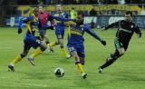 19 Luty 2011; Arka Gdynia v Beroe Stara Zagora - Mecz towarzyski zorganizowany z okazji otwarcia nowego stadionu w Gdyni. Obydwa kluby spotkały się już podczas rozgrywek o Puchar Zdobywców Pucharów w 1979 roku. Stadion Miejski, Gdynia. Fot. Tomasz Żuber / GrFoto.org