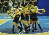 10 Październik 2011; Cheerleaders Prokom w przerwie spotkania. Inauguracyjny mecz rozgrywek ligi VTB 2011/2012- Asseco Prokom Gdynia v Azovmash Mariupol. HSW Gdynia. Fot. Tomasz Żuber / GrFoto.org *** Local Caption *** 10 October 2011; Cheerleaders Prokom entertain the crowd during a brake. VTB League 2011/2012 - Asseco Prokom Gdynia v Azovmash Mariupol. HSW Gdynia. Picture credit: Tomasz Żuber / GrFoto.org