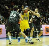 10 Listopad 2010; Asseco Prokom Gdynia v Partizan Belgrad. Turkish Airlines Euroleague. HSW Gdynia. Fot. Tomasz Żuber / GrFoto.org