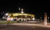 6 Sierpień 2011; Widok ogólny nocą na nowo powstały stadion PGE Arena Gdańsk. Letnica. Fot. Tomasz Żuber / GrFoto.org