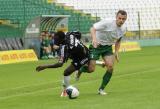 2 Lipca 2011; Abdou Traore, Lechia Gdańsk przeciwko zawodnikowi Olimpia Grudziądz. Pierwszy sparing po powrocie ze zgrupowania do Gdańska - Lechia Gdańsk v Olimpia Grudziądz. Stadion Miejski, Gdańsk. Fot. Tomasz Żuber / GrFoto.org  *** Local Caption *** 2 july 2011; Abdou Traore, Lechia Gdańsk. First sparing after the team come back to Gdańsk from being away - Lechia Gdańsk v Olimpia Grudziądz. City Stadium of Traugutta, Gdansk. Picture credit: Tomasz Żuber / GrFoto.org