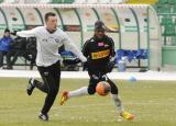 1 Luty 2012; Abdou Razack Traore, Lechia Gdańsk. Mecz sparingowy w sezonie 2011/2012 -  Lechia Gdańsk v Zawisza Bydgoszcz. Stadion Miejski, Gdańsk. Fot. Tomasz Żuber / GrFoto.org *** Local Caption *** 1 February 2012; Abdou Razack Traore, Lechia Gdansk. Sparring match prior the season 2011/2012 - Lechia Gdańsk v Zawisza Bydgoszcz. City Stadium of Traugutta, Gdansk. Picture credit: Tomasz Żuber / GrFoto.org