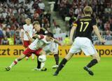 6 Wrzesień 2011; Robert Lewandowski, Polska i Toni Kroos, Niemcy. Międzynarodowy mecz towarzyski - Polska v Niemcy. Stadion PGE Arena Gdańsk. Fot. Tomasz Żuber / GrFoto.org  *** Local Caption *** 6 September 2011; Robert Lewandowski, Poland and Toni Kroos, Germany. International friendly match - Poland v Germany. Stadium PGE Arena Gdańsk. Picture credit: Tomasz Żuber / GrFoto.org