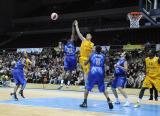 5 Pazdziernik 2010; Trefl Sopot v Dexia Mons Hainaut - Puchar Europejski Koszykówki Meskiej. Ergo Arena, Gdansk - Sopot. Fot. Tomasz Zuber / GrFoto.org