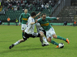 1 Kwiecień 2011; Paweł Nowak, Lechia Gdańsk. Dwudziesta kolejka Ekstraklasy 2010/2011 - Lechia Gdańsk v GKS Bełchatów. Stadion Miejski, Gdańsk. Fot. Tomasz Żuber / GrFoto.org *** Local Caption *** 1 April 2011; Paweł Nowak, Lechia Gdańsk. Ekstraklasa 2010/2011, Round 20 - Lechia Gdańsk v GKS Bełchatów. City Stadium of Traugutta, Gdansk. Picture credit: Tomasz Żuber / GrFoto.org