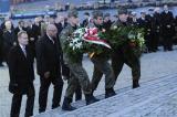 1 Wrzesień 2010; Uroczystości poranne na Westerplatte z okazji 71 rocznicy wybuchu II wojny światowej. Po raz pierwszy w historii odbyła się rekonstrukcja historyczna obrony placówki 