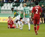 8 Maj 2011; Andraz Kirm, Wisła Kraków i Abdou Traore, Lechia Gdańsk. Dwudziesta piąta kolejka Ekstraklasy 2010/2011 - Lechia Gdańsk v Wisła Kraków. Stadion Miejski, Gdańsk. Fot. Tomasz Żuber / GrFoto.org *** Local Caption *** 8 May 2011; Andraz Kirm, Wisła Kraków i Abdou Traore, Lechia Gdańsk. Ekstraklasa 2010/2011, Round 25 - Lechia Gdańsk v Wisła Kraków. City Stadium of Traugutta, Gdansk. Picture credit: Tomasz Żuber / GrFoto.org