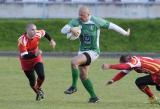 16 Październik 2010;  RC Lechia Gdańsk v KS Budowlani Lublin -  Ekstraliga rugby 2010/2011 -  runda VI. Stadion GOKF, Gdańsk. Fot. Tomasz Żuber / GrFoto.org