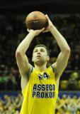 10 Listopad 2010; Asseco Prokom Gdynia v Partizan Belgrad. Turkish Airlines Euroleague. HSW Gdynia. Fot. Tomasz Żuber / GrFoto.org