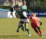 16 Październik 2010;  RC Lechia Gdańsk v KS Budowlani Lublin -  Ekstraliga rugby 2010/2011 -  runda VI. Stadion GOKF, Gdańsk. Fot. Tomasz Żuber / GrFoto.org