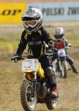 18 Wrzesień 2011; Pokazowe wyścigi motocross dzieci. IV Runda Mistrzostw Polski i Pucharu Polski w Motocrossie Quadów i Mistrzostw Okręgu. Tor Motocrossowy, Borkowo. Fot. Tomasz Zuber / GrFoto.org 