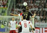 6 Wrzesień 2011; Adam Matuszczyk, Polska i Per Mertesacker, Niemcy. Międzynarodowy mecz towarzyski - Polska v Niemcy. Stadion PGE Arena Gdańsk. Fot. Tomasz Żuber / GrFoto.org  *** Local Caption *** 6 September 2011; Adam Matuszczyk, Poland and Per Mertesacker, Germany. International friendly match - Poland v Germany. Stadium PGE Arena Gdańsk. Picture credit: Tomasz Żuber / GrFoto.org