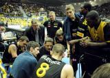 26 Luty 2011; Asseco Prokom Gdynia v Trefl Sopot. Mecz osiemnastej kolejki Tauron Basket Liga. Hala Sportowo - Widowiskowa Gdynia. Fot. Tomasz Żuber / GrFoto.org