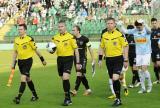 14 Maj 2011; Sędziowie spotkania. Dwudziesta siódma kolejka Ekstraklasy 2010/2011 - Lechia Gdańsk v Polonia Warszawa. Stadion Miejski, Gdańsk. Fot. Tomasz Żuber / GrFoto.org *** Local Caption *** 14 May 2011; Referees of the match going onto the pitch before the start of the match. Ekstraklasa 2010/2011, Round 27 - Lechia Gdańsk v Polonia Warszawa. City Stadium of Traugutta, Gdansk. Picture credit: Tomasz Żuber / GrFoto.org