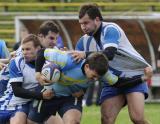 2 Październik 2010; MKS Ogniwo Sopot v RzKS Juvenia Kraków - Ekstraliga rugby 2010/2011 - runda V. Stadion MKS Ogniwo, Sopot. Fot. Tomasz Żuber / GrFoto.org