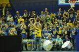 10 Październik 2011; Fan Klub podczas spotkania.  Inauguracyjny mecz rozgrywek ligi VTB 2011/2012- Asseco Prokom Gdynia v Azovmash Mariupol. HSW Gdynia. Fot. Tomasz Żuber / GrFoto.org *** Local Caption *** 10 October 2011; Fan club during the match. VTB League 2011/2012 - Asseco Prokom Gdynia v Azovmash Mariupol. HSW Gdynia. Picture credit: Tomasz Żuber / GrFoto.org