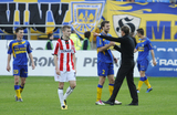 17 Kwiecień 2011; Arka Gdynia v Cracovia Kraków - dwudziesta druga kolejka Ekstraklasy 2010/2011. Stadion Miejski, Gdynia. Fot. Tomasz Żuber / GrFoto.org