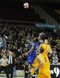 5 Pazdziernik 2010; Trefl Sopot v Dexia Mons Hainaut - Puchar Europejski Koszykówki Meskiej. Ergo Arena, Gdansk - Sopot. Fot. Tomasz Zuber / GrFoto.org