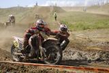25 Czerwiec 2011; HAPPICH Marko z SCHELBERT Meinrad, Niemcy na VMC ZABEL podczas wyścigu kwalifikacyjnego do Motocrossowych Mistrzostw Świata Sidecar Motocross 2011. Tor Motocrossowy, Borkowo. Fot. Tomasz Zuber / GrFoto.org 