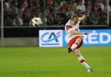 9 Czerwiec 2011; Adrian Mierzejewski, Polska. Międzynarodowy mecz towarzyski w ramach przygotowań do Euro 2012 - Polska v Francja. Stadion Legii Warszawa. Fot. Tomasz Żuber / GrFoto.org *** Local Caption *** 9 June 2011; Adrian Mierzejewski, Poland. International friendly match - Poland v France. Stadium Legii Warszawa. Picture credit: Tomasz Żuber / GrFoto.org