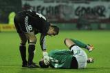 6 Kwiecień 2011; Marko Bajic, Lechia Gdańsk. Pierwszy mecz półfinału Pucharu Polski - Lechia Gdańsk v Legia Warszawa. Stadion Miejski, Gdańsk. Fot. Tomasz Żuber / GrFoto.org *** Local Caption *** 6 April 2011; Marko Bajic, Lechia Gdańsk. First match of the semi-finals - Lechia Gdańsk v Legia Warszawa. City Stadium of Traugutta, Gdansk. Picture credit: Tomasz Żuber / GrFoto.org