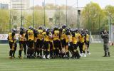 1 Maj 2011; Seahawks Gdynia v Warsaw Eagles - czwarta kolejka spotkań I PLFA. Narodowy Stadion Rugby, Gdynia. Fot. Tomasz Żuber / GrFoto.org