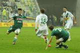 21 Październik 2012; Rok Elsner Śląsk Wrocław i Kacper Łazaj, Lechia Gdańsk. Ósma kolejka T-Mobile Ekstraklasa 2012/2013 - Lechia Gdańsk v Śląsk Wrocław. PGE Arena Gdańsk. Fot. Tomasz Żuber / GrFoto.org *** Local Caption *** 21 October 2012; Rok Elsner, Slask Wroclaw and Kacper Lazaj, Lechia Gdansk. T-Mobile Ekstraklasa 2012/2013, Round 8 - Lechia Gdansk v Slask Wroclaw. PGE Arena Gdańsk. Picture credit: Tomasz Żuber / GrFoto.org