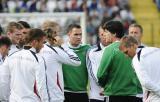 4 Czerwiec 2012; Trening otwarty reprezentacji Niemiec, w ramach przygotowań do UEFA EURO 2012. Podopieczni Joachima Loewa zaprezentowali się na stadionie przy Traugutta w Gdańsku. Trening Niemców oglądało ok. 11 tys. kibiców. Stadion Miejski, Gdańsk. Fot. Tomasz Żuber / GrFoto.org