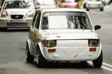 10 Lipiec 2011; Konrad Tadla, w Fiat 126p, podczas szóstej rundy Górskich Samochodowych Mistrzostw Polski - LOTOS Grand Prix Sopot 2011. Fot. Tomasz Żuber / GrFoto.org