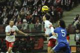 26 Marzec 2013; Robert Lewandowski, Polska i Alessandro Della Valle, San Marino. Mecz eliminacji Mistrzostw Świata 2014 - Polska v San Marino. Stadion Narodowy, Warszawa, Polska. Fot. Tomasz Żuber / GrFoto.org *** Local Caption *** 26 March 2013; Robert Lewandowski, Poland and Alessandro Della Valle, San Marino. 2014 FIFA World Cup qualification – UEFA Group H - Poland v San Marino. Warsaw National Stadium, Poland. Picture credit: Tomasz Zuber / GrFoto.org