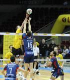 2 Październik 2010; Trefl Gdańsk v KS Jadar Radom - I Liga Siatkówki Mężczyzn 2010/2011. Ergo Arena, Gdańsk - Sopot. Fot. Tomasz Żuber / GrFoto.org