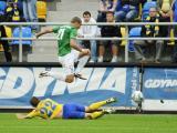 23 Lipiec 2011: Bartosz Bereszyński, Warta Poznań i Damian Krajanowski, Arka Gdynia. Pierwsza kolejka I Ligi 2011/2012 - Arka Gdynia v Warta Poznań. Stadion Miejski, Gdynia. Fot. Tomasz Żuber / GrFoto.org *** Local Caption *** 23 July 2011; Bartosz Bereszyński, Warta Poznań and Damian Krajanowski. Arka Gdynia. I League 2011/2012, Round 1 - Arka Gdynia v Warta Poznań. City Stadium of Gdynia. Picture credit: Tomasz Żuber / GrFoto.org