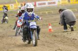 18 Wrzesień 2011; Pokazowe wyścigi motocross dzieci. IV Runda Mistrzostw Polski i Pucharu Polski w Motocrossie Quadów i Mistrzostw Okręgu. Tor Motocrossowy, Borkowo. Fot. Tomasz Zuber / GrFoto.org 