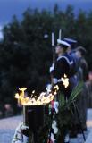 1 Wrzesień 2010; Uroczystości poranne na Westerplatte z okazji 71 rocznicy wybuchu II wojny światowej. Po raz pierwszy w historii odbyła się rekonstrukcja historyczna obrony placówki 